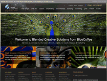 Tablet Screenshot of bluecoffee.com